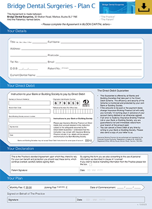 Bridge Dental Surgeries Plan C